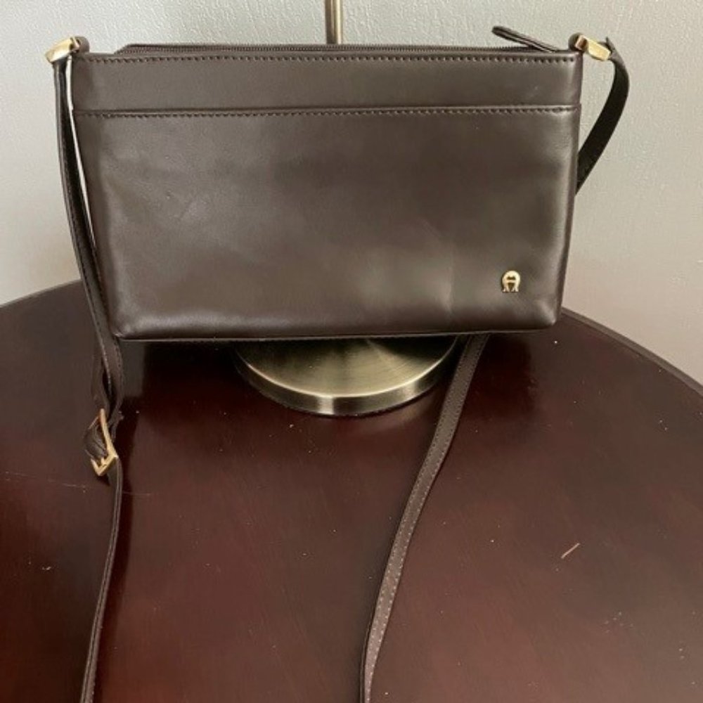 Etienne Aigner Leather Crossbody Handbag